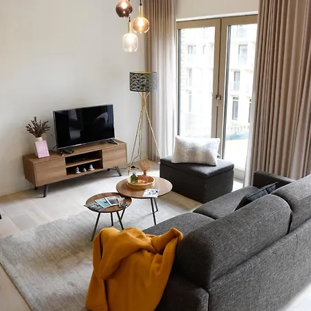 아파트 Bartine - Modern And Spacious Flat Near The Sea, Free Parking Space 오스텐드